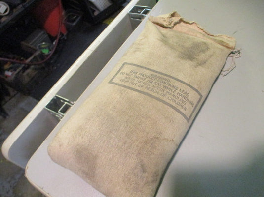 Used Scott Shot 25LB Shotgun Lead Bag