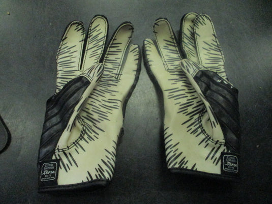 Used Cutters Football Receiver Gloves Size Youth Small