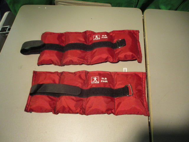 Load image into Gallery viewer, Used MFP 5 LB Pair Ankle Weights (2.5 LB Each)
