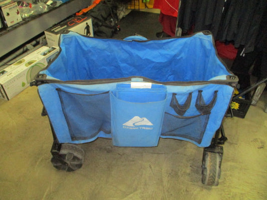 Used ozark trail Blue Wheeled Wagon