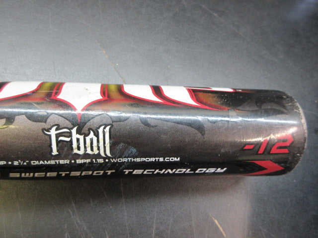 Load image into Gallery viewer, Used Worth AMP 24" -12 T-Ball Bat
