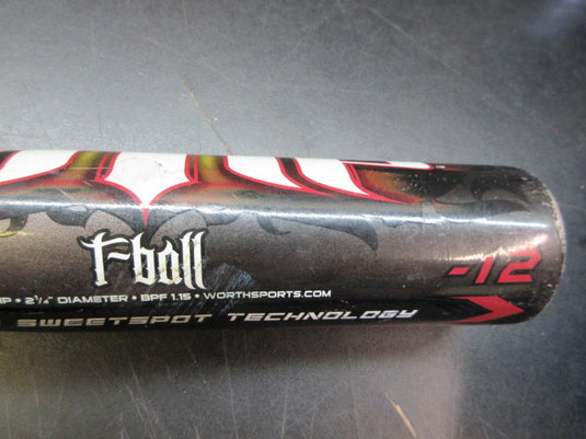 Used Worth AMP 24" -12 T-Ball Bat