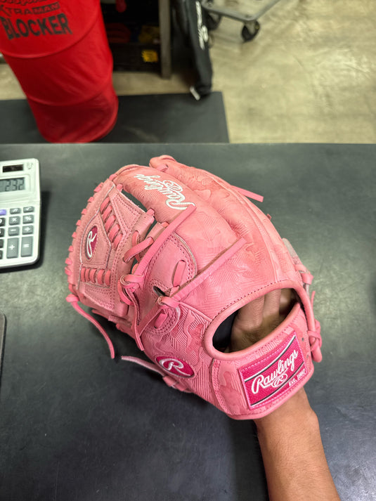 Lightly Used Rawlings HOH R2G PROR205-30P Tonal Pink Camo 11.75" LHT