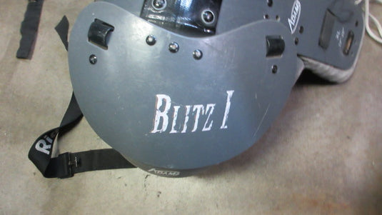 Used Adams Blitz I Shoulder Pads Adult Size XL 19" - 20" - Has wear