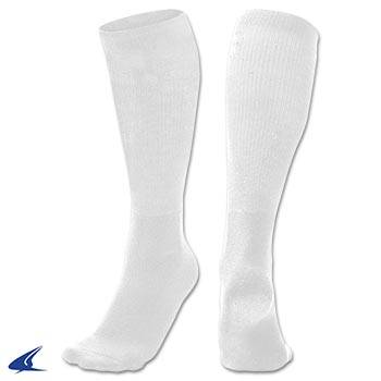 New Champro White Multi-Sport 100% Polyester Sock Size Medium