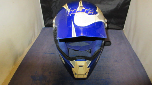 Used HJC CL-XC Motorcross Helmet Youth Size L/XL-small wear