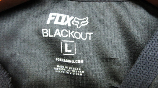 Used Fox Blackout Motorcross Jersey - Size Large