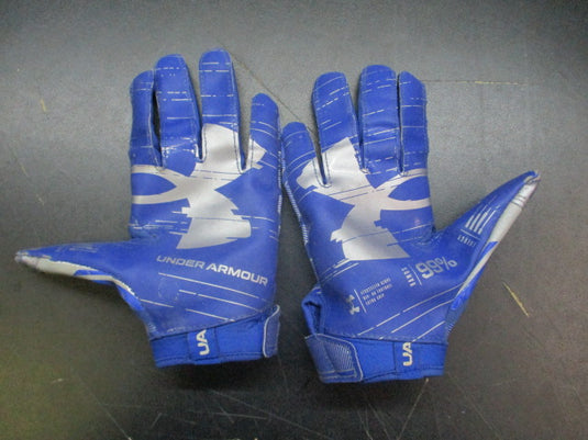 Used Under Armour F8 Football Gloves - Size Youth Large