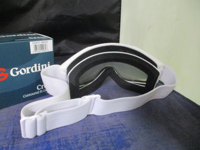 Load image into Gallery viewer, New Gordini Crest Adult Snow Goggles - White / Clear

