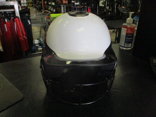 Used Rip It Vison Batting Helmet with Face Mask Size 6 - 6 7/8