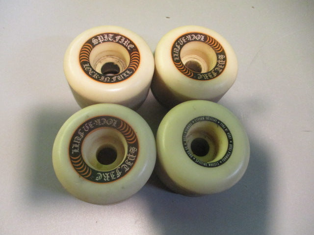 Load image into Gallery viewer, Used Spitfire F4 Lock-In Full Skateboard Wheels Set Of Four
