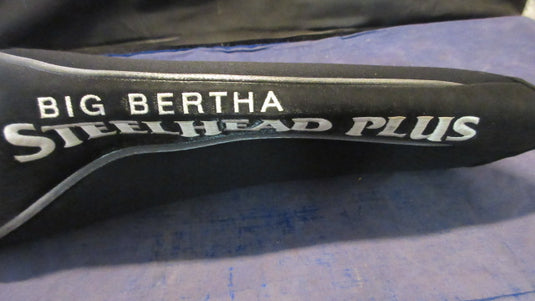 Used Callaway Big Bertha Steelhead Plus 5 Golf Head Cover - small wear