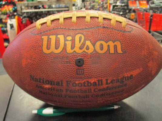 Used Wilson NFL Composite Leather Football