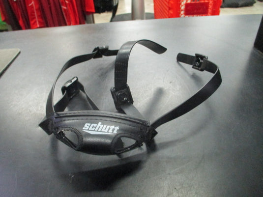 Used Schutt Black Football Chin Strap