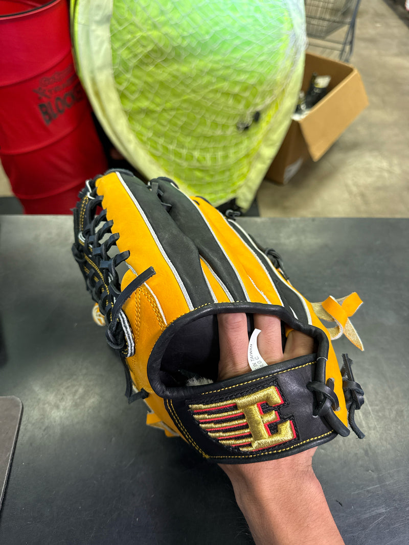 Load image into Gallery viewer, Used Elysian Custom Yellow Leather LHT 12"  Glove
