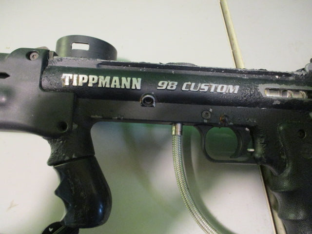 Load image into Gallery viewer, Used TippMann 98 Custom GUN With Hopper and Shoulder Strap
