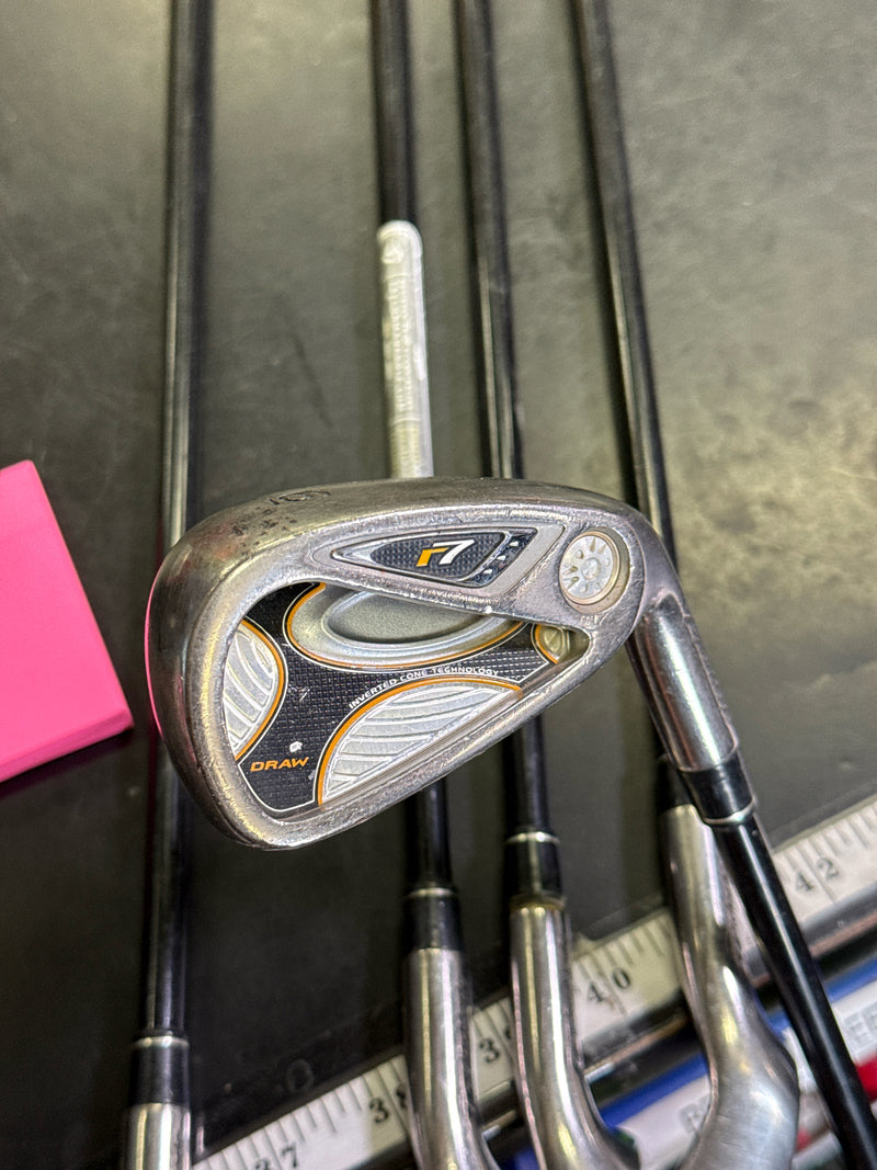 Load image into Gallery viewer, Used TaylorMade R7 Draw Right Hand ICT 5pc Iron Set 5-9i
