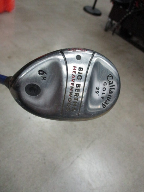 Used Callaway Big Bertha Heavenwood Fairway Wood 6 Hybrid 29°