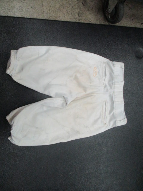Load image into Gallery viewer, Used Rawlings Knicker Bottom Youth Medium Baseball Pant
