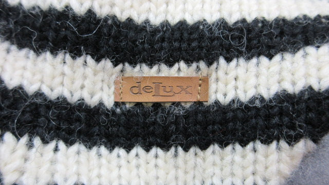 Load image into Gallery viewer, Used Hand Made DeLux Zebra Winter Hat
