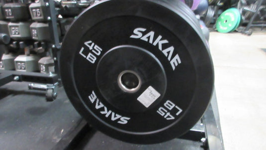 New CAP Olympic 45lb Rubber Bumper Plate