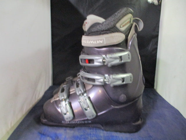 Load image into Gallery viewer, Used Salomon Performa 5.0 Downhill Ski Boots Size 25.5
