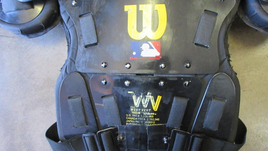 Used Wilson Pro Gold 2 Umpire Chest Protector Air Management - Size L-XL