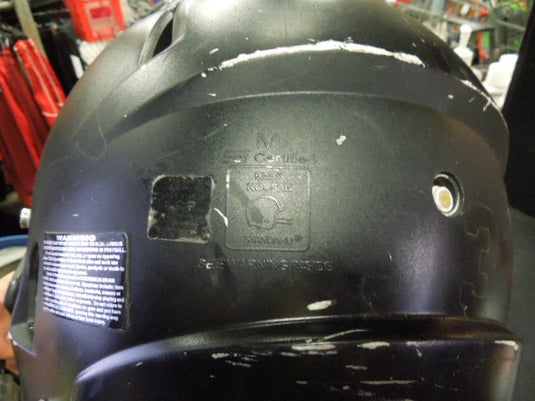 Used Riddell Victor Black Football Helmet 2023 Cert Size S/M