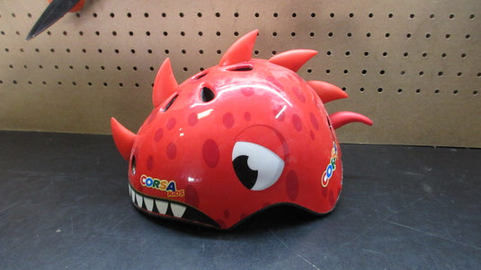 Used Kids Dinosaur Bike Helmet - Small