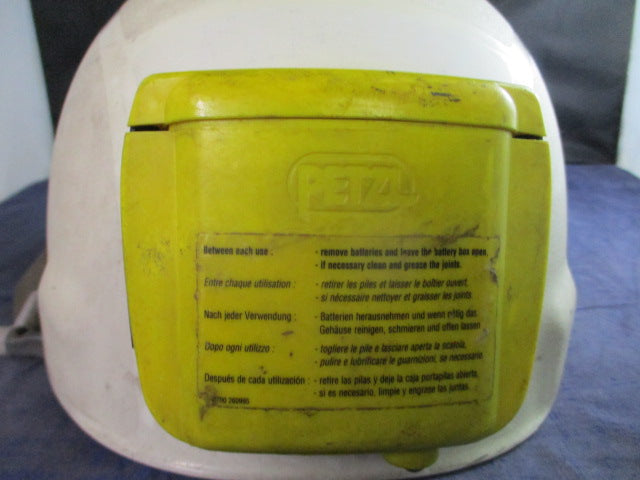 Load image into Gallery viewer, Used Petzl Vertex Best Ansi Duo Climbing Helmet w/ Light - works
