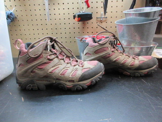 Load image into Gallery viewer, Used Merrell Women's Moab Mid Waterproof Hiking Boots - Size 8.5
