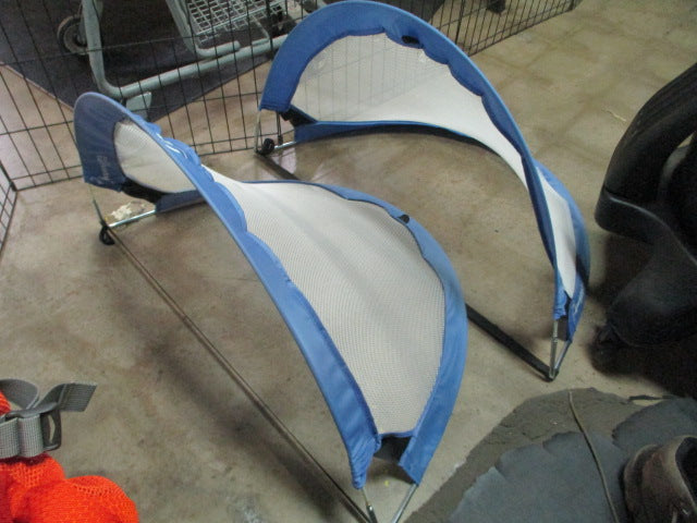 Load image into Gallery viewer, Used Champion Pop-Up Half Moon Goals 30" x 18" x 18" Set of 2
