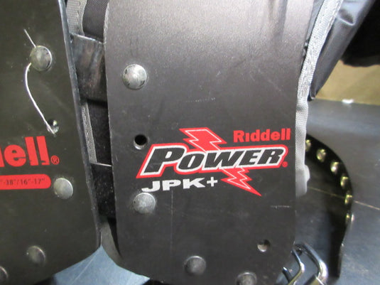 Used Riddell Power JPK+ Football Shoulder Pads W/ Back Plate - Size Medium