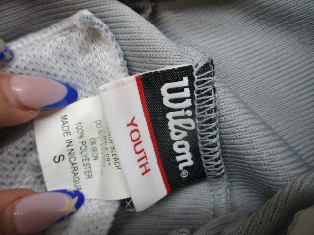 Load image into Gallery viewer, Used Wilson Elastic Bottom Baseball Pants - Size Youth Small
