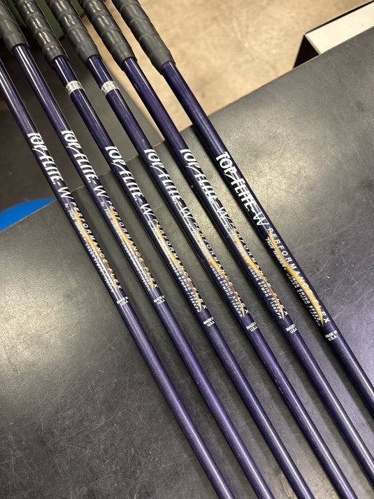 Used Top Flite Tour Diamond Ladies 6pc Right Hand Iron Set 4-9i no 6 and Sw