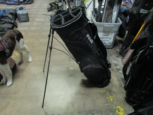 Used Ping Craz-E-Lite Golf Bag in Black