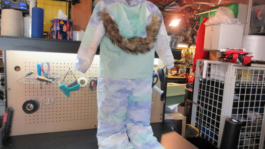 Used Roxy Todd Sparrow Girls Snow Jumpsuit - Size T6-7