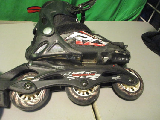 Used Spitfire RG Adjustable In-line Skates Size Yth 11-1