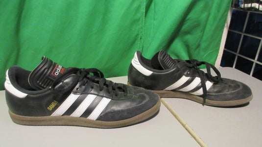 Used Adidas Samba Classic Indoor Soccer Shoes - Size 9.5