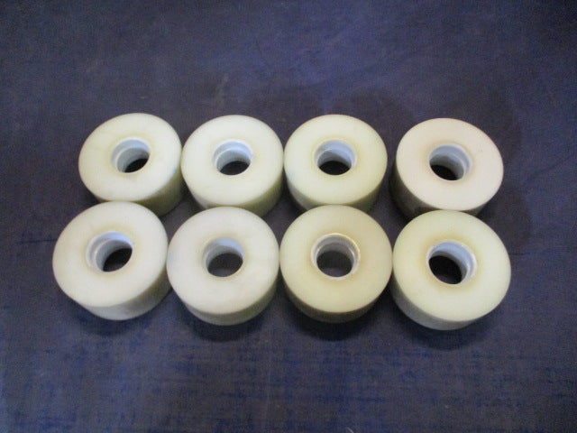 Load image into Gallery viewer, Used Red &amp; Green Bont Skate Co. Glide Outdoor Roller Skate Wheels Set of 8
