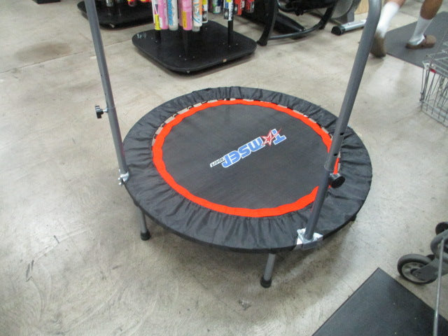 Load image into Gallery viewer, Used Tomser 43&quot;/48&quot; Mini Trampoline Fitness Rebounder W/ Adjustable Handle

