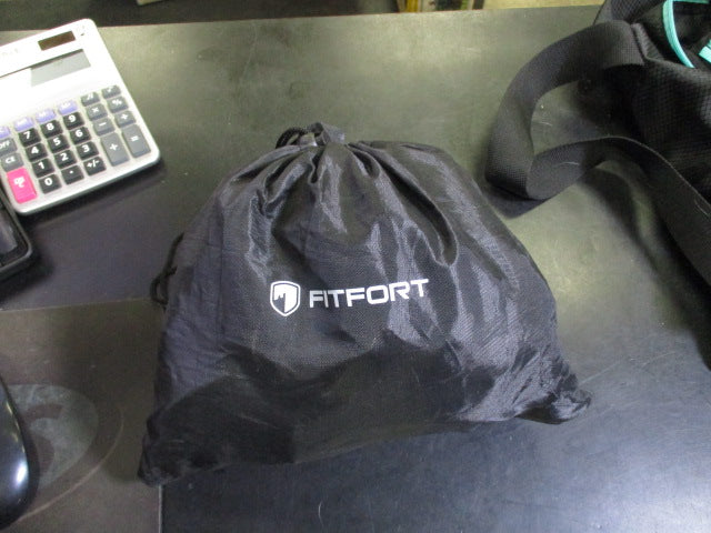 Load image into Gallery viewer, Used FitFort Resistance Band System 5 Bands 2 Handles and Wrap Connection Points
