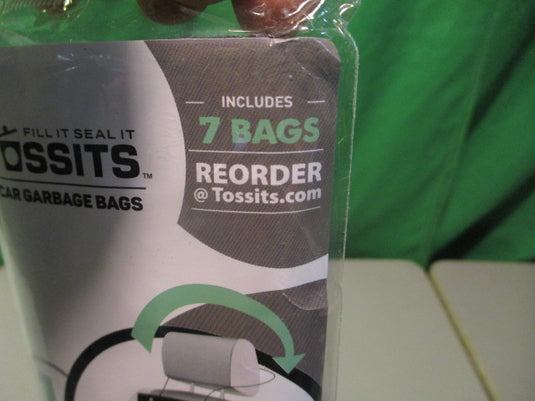 Tossits Disposable Car Garbage Bags - 7 Bags