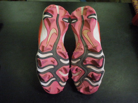 Used Nike Diamond Fastflex Girls Softball Cleats Size 3Y