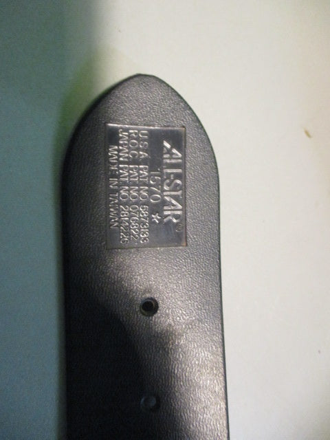 Used All Star Black Adult Baseball Belt
