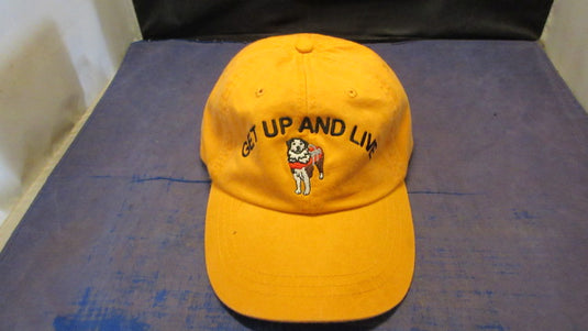 Used Vintage Adams Get Up and Live Adjustable Hat