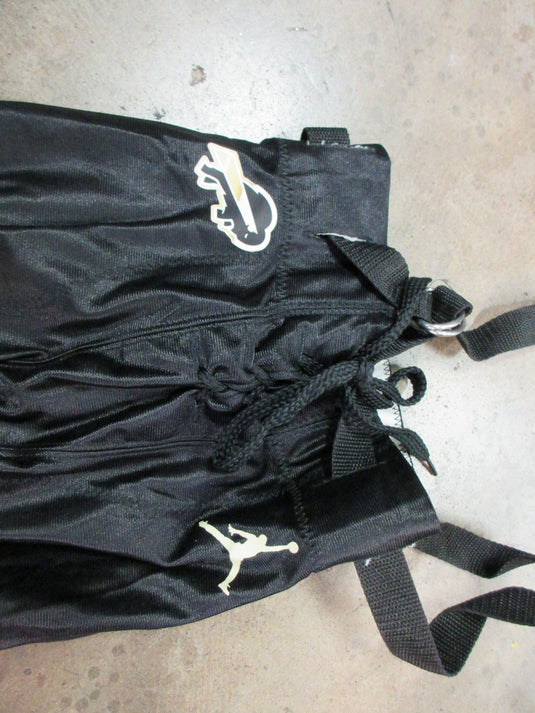 Used Alleson Black Football Pants Size Youth Small