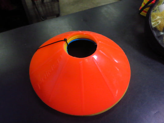 Used Primed Colored Flat Cones Set of 5