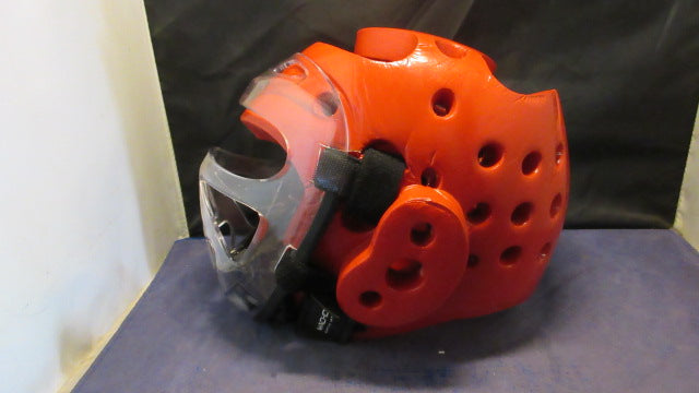 Load image into Gallery viewer, Used Macho ATA Head Gear w/ Face Mask Size Large- wear inside
