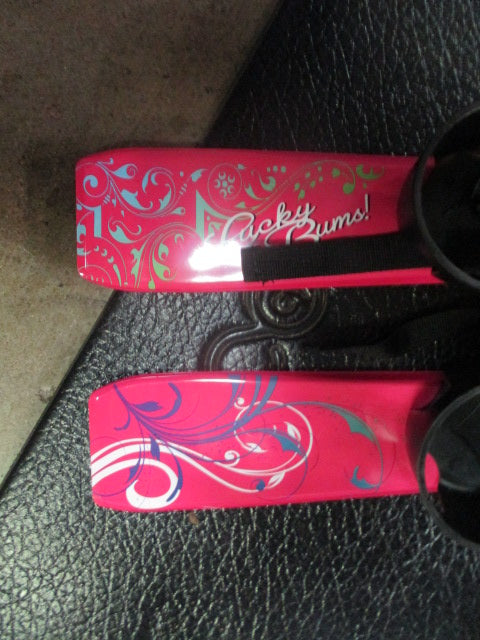 Used Lucky Bums Toddler Girls Youth Beginner Snow Skis 27